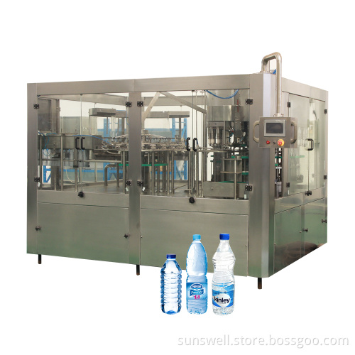 2.2kw Bottled Pure Water Filling Machines Systems Equipment